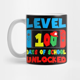 Level 100 Days Of School Unlocked Boys 100th Day Of School Mug